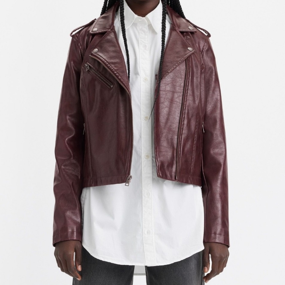 Levi's faux leather jacket